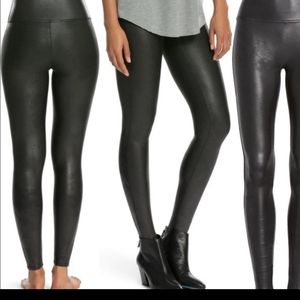 Spanx faux leather leggings